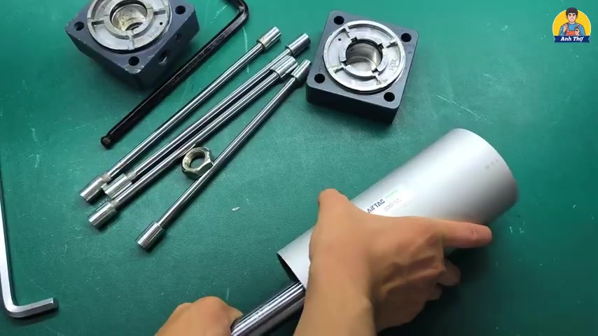 Hướng Dẫn Thay Nòng Xi Lanh Khí Nén SC Tại Nhà - Hồi Sinh Ben Hơi Bị Móp