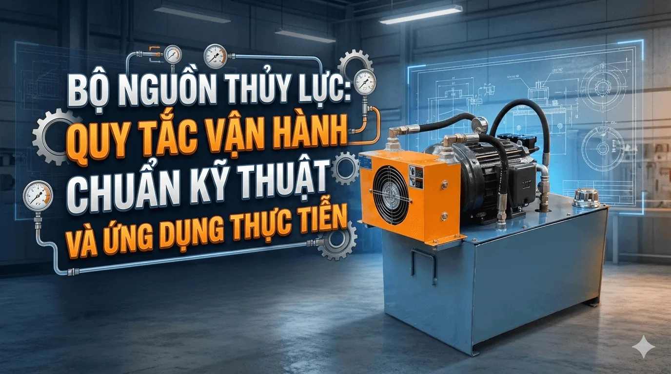 Bộ Nguồn Thủy Lực Quy Tắc Vận Hành Chuẩn Kỹ Thuật Và Ứng Dụng Thực Tiễn 2026