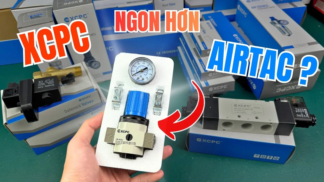 Đánh Giá Chi Tiết Thiết Bị Khí Nén XCPC Liệu Có Ngon Hơn Cả Airtac