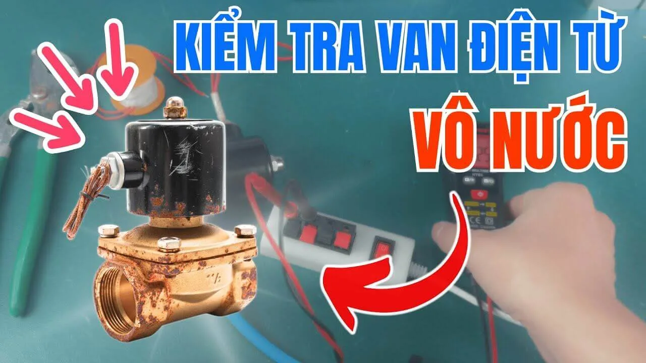 Hồi Sinh Van Điện Từ XCPC Bị Vô Nước: Hướng Dẫn Kiểm Tra và Sửa Chữa Chi Tiết