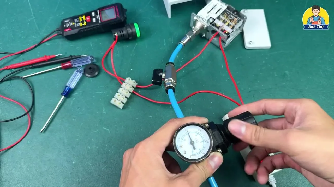 Hướng Dẫn Đấu Công Tắc Áp Suất LEFOO 5506, 5508, 5510