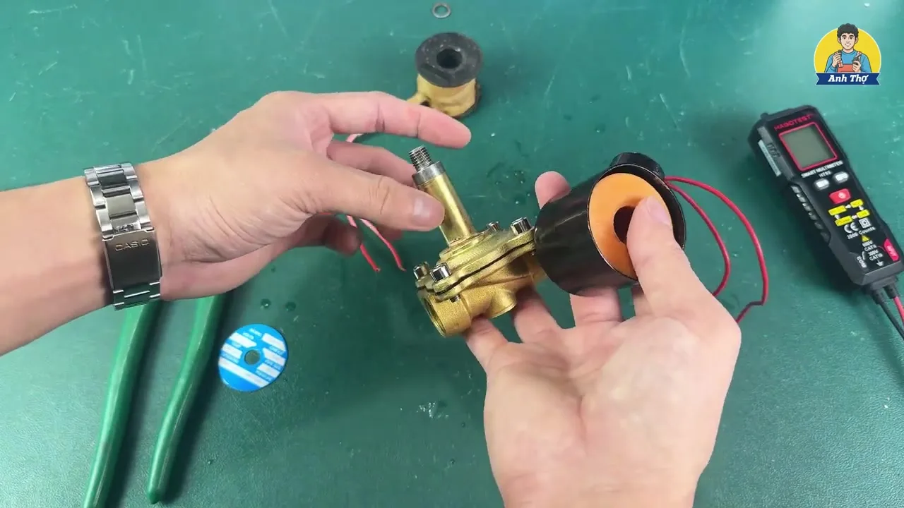 Hướng dẫn thay cuộn Coil van điện từ BỊ CHÁY - Khắc Phục Sự Cố Nhanh Chóng Tại Nhà