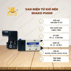 Van Điện Từ Khí Nén SHAKO PU520
