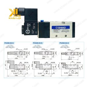 Van Điện Từ Khí Nén SHAKO PU520
