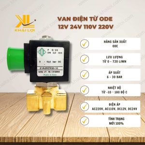 Van Điện Từ ODE 12V 24V 110V 220V