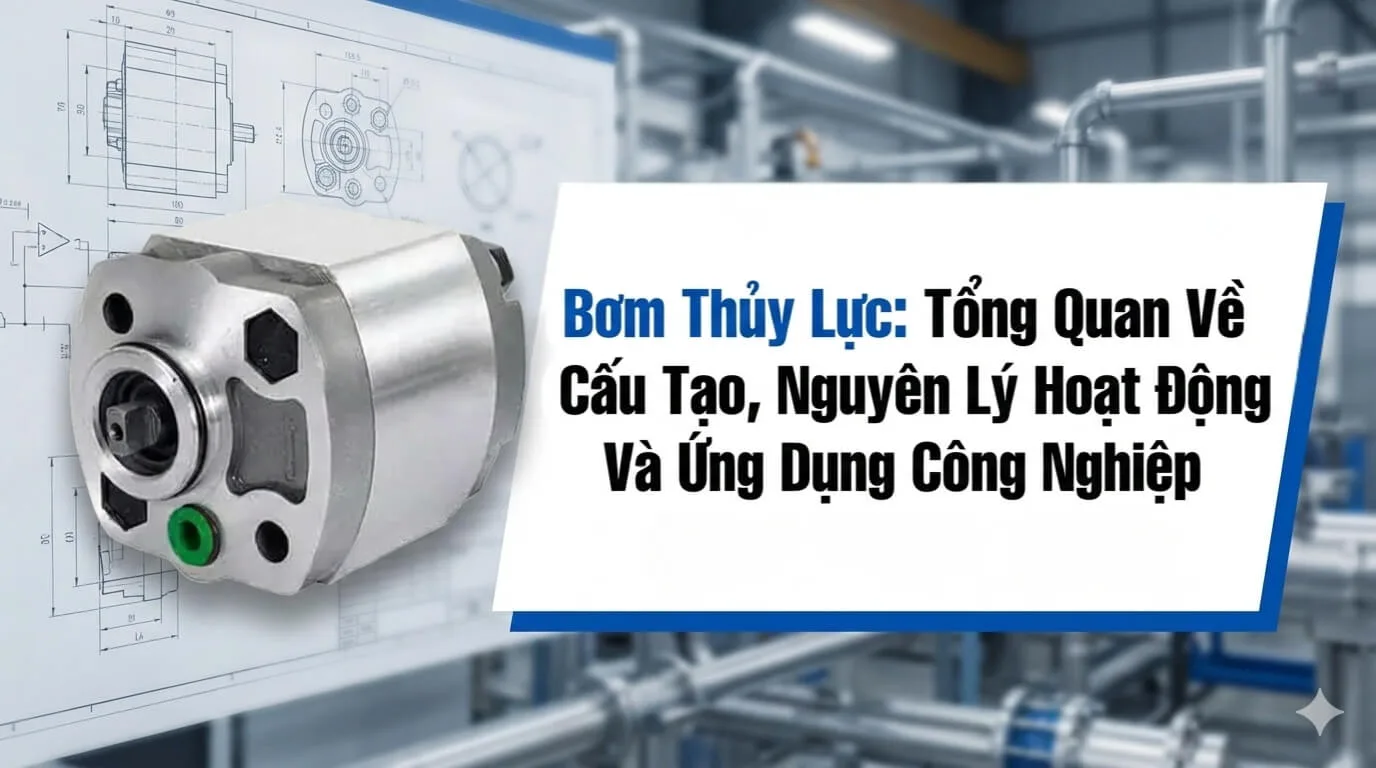 Bơm Thủy Lực Tổng Quan Về Cấu Tạo, Nguyên Lý Hoạt Động Và Ứng Dụng Công Nghiệp