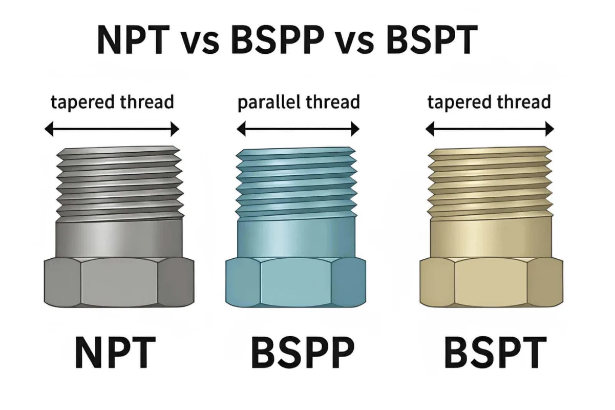 Ren BSPT Và NPT Là Gì So Sánh Sự Khác Nhau Giữa Hai Tiêu Chuẩn Phổ Biến Nhất